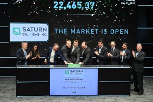 Saturn Oil & Gas Inc. Opens the Market