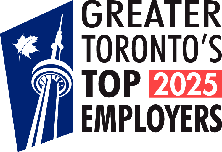 Greater Toronto's Top 2025 Employers badge