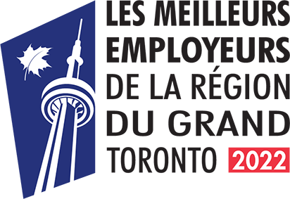 Greater Toronto's Top 2022 Employers badge