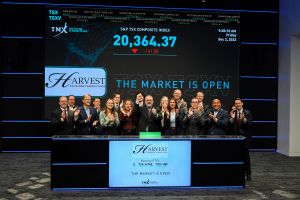 Harvest Portfolios Group Inc. Opens the Market