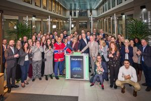 Valeurs mobilières Desjardins et la Fondation des Canadiens de Montréal pour l’enfance ouvrent les marchés