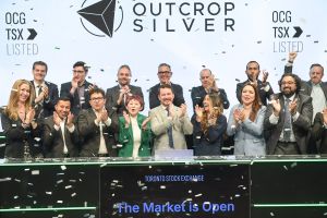 Outcrop Silver and Gold Corporation (TSX: OCG) Opens the Market