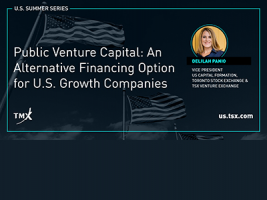 TMX POV - Public Venture Capital: An Alternative Financing Option for U.S. Growth Companies